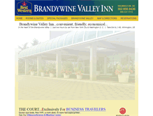 Tablet Screenshot of brandywineinn.com